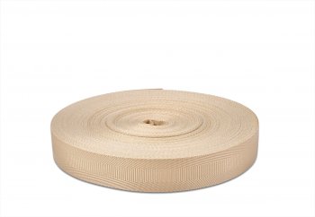 Rolladengurt 35 mm - beige 50-m-Rolle