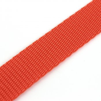 Gurtband 20 mm - PP - orange - 50-m-Rolle