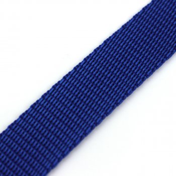 Gurtband 20 mm - PP - royalblau - 50-m-Rolle