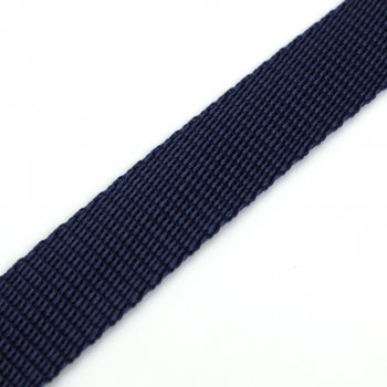 Gurtband 20 mm - PP - dunkelblau - 50-m-Rolle