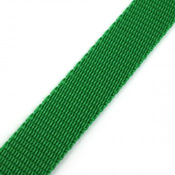 Gurtband 20 mm - PP - grasgrün - 50-m-Rolle