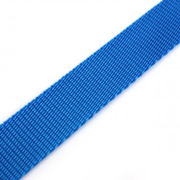 Gurtband 25 mm - PP - blau - 50-m-Rolle
