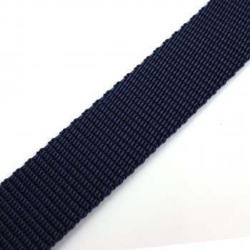 Gurtband 25 mm - PP - dunkelblau - 50-m-Rolle