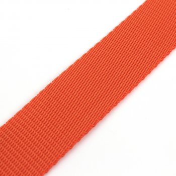 Gurtband 30 mm - PP - orange - 50-m-Rolle