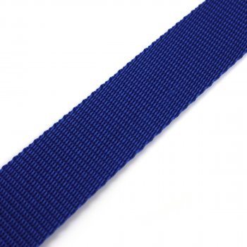Gurtband 30 mm - PP - royalblau - 50-m-Rolle