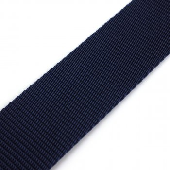 Gurtband 40 mm - PP - dunkelblau - 50-m-Rolle