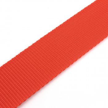 Gurtband 40 mm - PP - orange - 50-m-Rolle