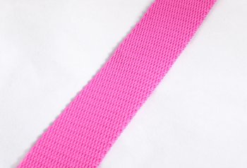 Gurtband 25 mm - PP - pink - 50-m-Rolle