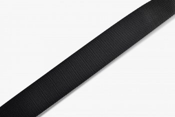 Gurtband Polyamid / Polyester - 40 mm - schwarz - 50-m-Rolle