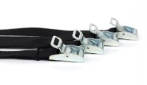 4x Felgenspanngurt 450 mm - Spannriemen für Fahrradträger - PES
