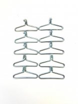 10 Haken zum Einnähen in elastisches Gurtband Breite 50 mm