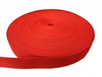 Gurtband 40 mm - PP - rot - 50-m-Rolle