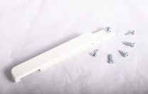 [KiiPiT] - Abschlussleiste - unten - Farbe weiß