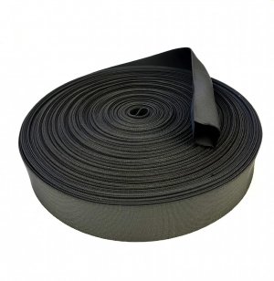 Schlauchgurt 40 mm - PES - schwarz - 50-m-Rolle