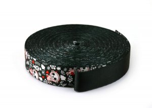 Gurtband 25 mm - Teufelchen - 10 Meter Rolle