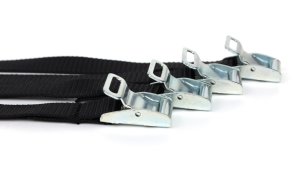 4x Felgenspanngurt 450 mm - Spannriemen für Fahrradträger - PES