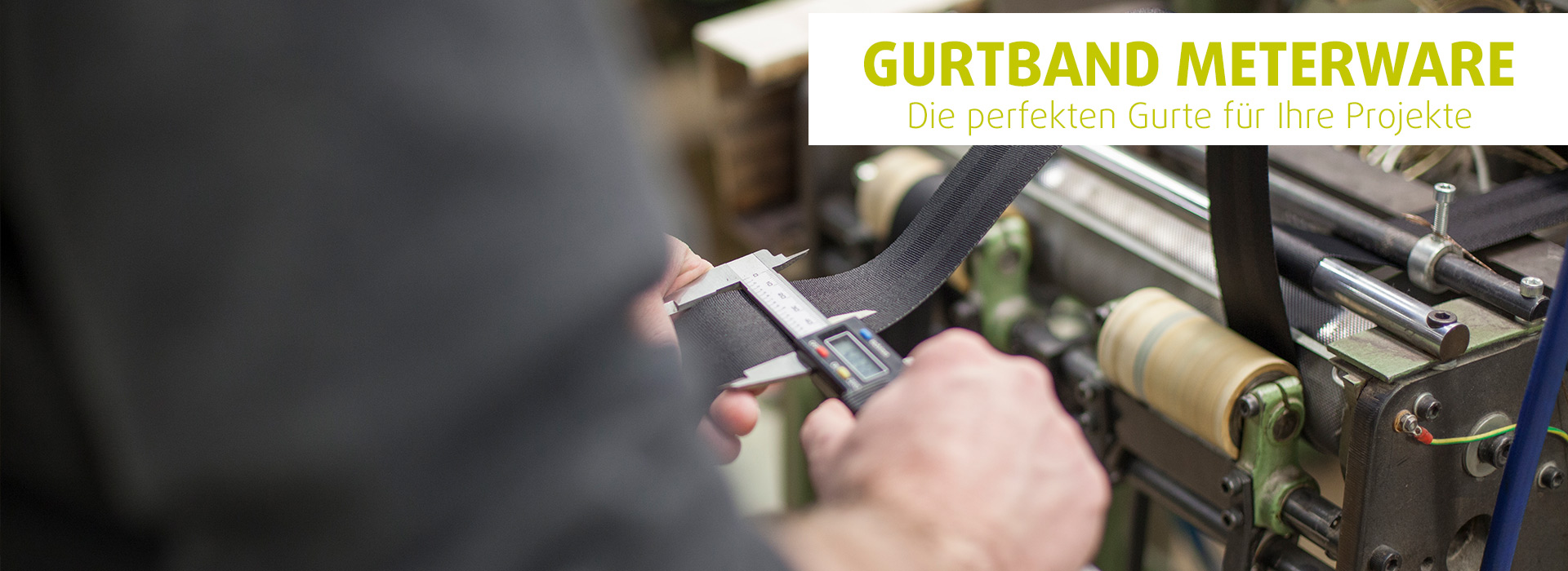 Gurtband Meterware Gurtband Meterware